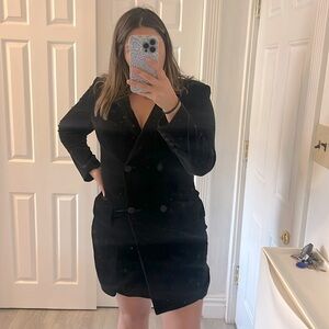 COPY - Express velvet blazer dress